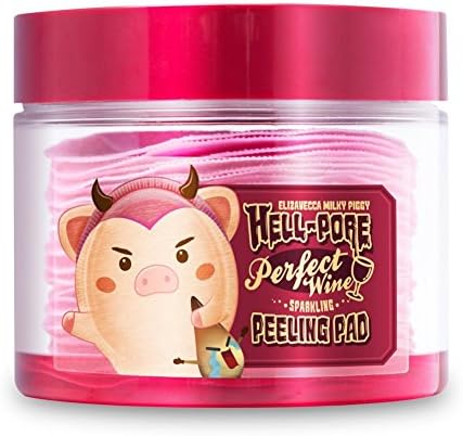 Milky Piggy Hell-pore perfect wine sparkling peeling pad